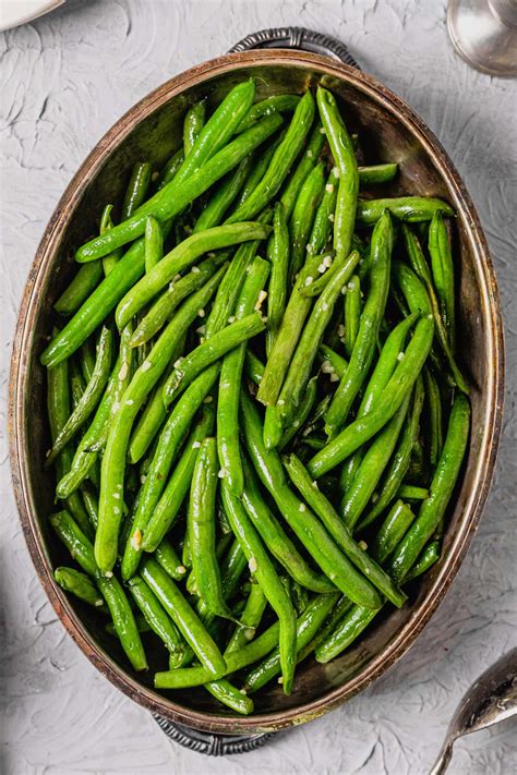 15 Minute Fresh Sautéed Green Beans With Garlic Midwest Nice