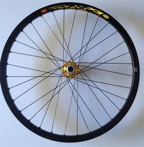 Hadley Gold Hubs Laced To Mavic Black For Sale