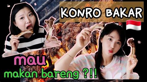 Reaksi Mukbang Konro Bakar Cewe Orang Korea Pertama Kali Makan