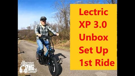 Lectric Xp 30 Unboxing Assembly First Ride Youtube