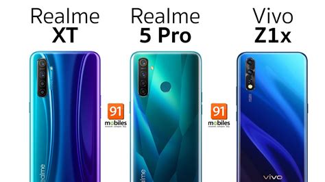 Realme XT Vs Realme 5 Pro Vs Vivo Z1X Full Camera Comparison YouTube