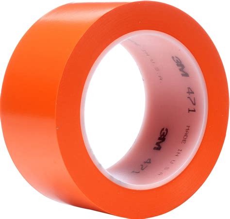 3M 471F 471O50 PVC Tape Orange L X W 33 M X 50 Mm 1 Pc S Conrad