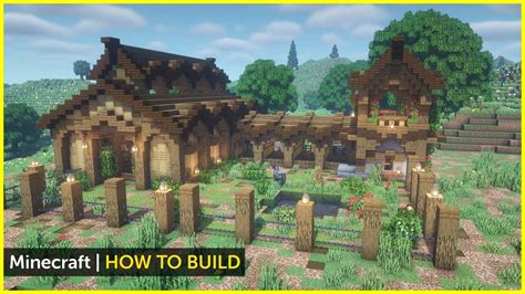 Minecraft How To Build A Stable Tutorial Youtube