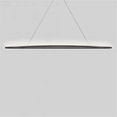 NEMO Ellisse Pendant Mega Pendelleuchte LED Uplight Schwarz ELP LNW