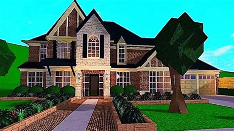 Building The Perfect Suburban Mansion In Bloxburg Mcmansion Style