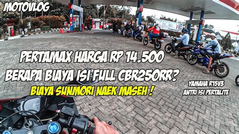 Berapa Biaya Isi Full Tank Bbm Cbr Rr Pakai Pertamax Harga Rp