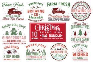 Christmas Sign Svg Bundle Graphic By Moslem Graphics Creative Fabrica