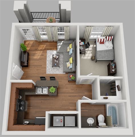 Floor Plans | UARK Student Housing | Hill Place Apartments