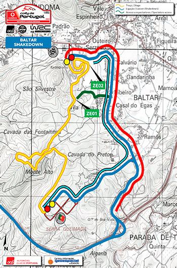 Wrc Rally De Portugal Itinerary Maps Stages Entry List Live