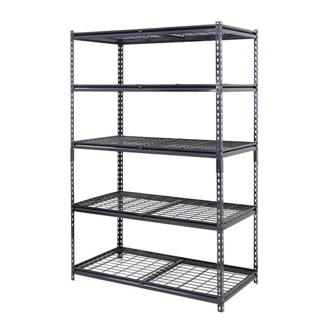 Factory Direct Boltless Rivet Shelving With Wire Decking