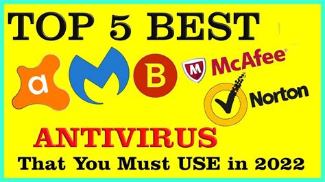 Top 5 Best Antivirus Pc Best Antivirus Hasnat Tutorials Youtube