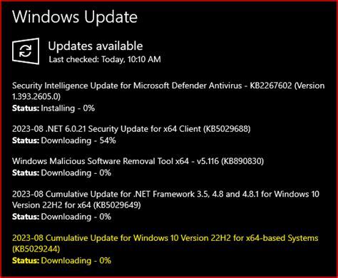 KB5029244 Windows 10 Cumulative Update Build 19045 3324 22H2 Windows