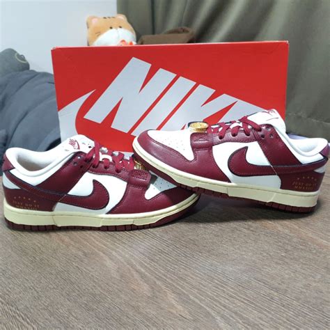 Wmns Nike Dunk Low Se Sisterhood Just Do It Team Red Men S Fashion