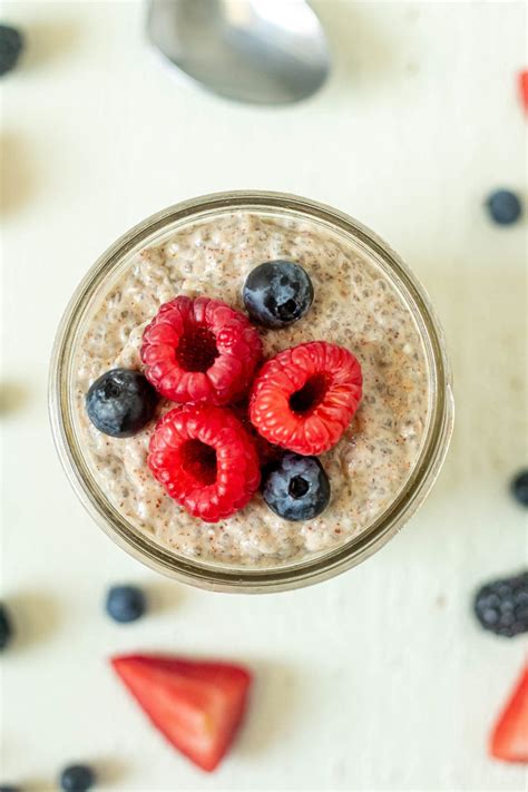 Almond Butter Chia Seed Pudding All The Healthy Things