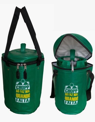 Bolsa Térmica Porta Barril Chopp Heineken 5l Cooler Envio Já MercadoLivre