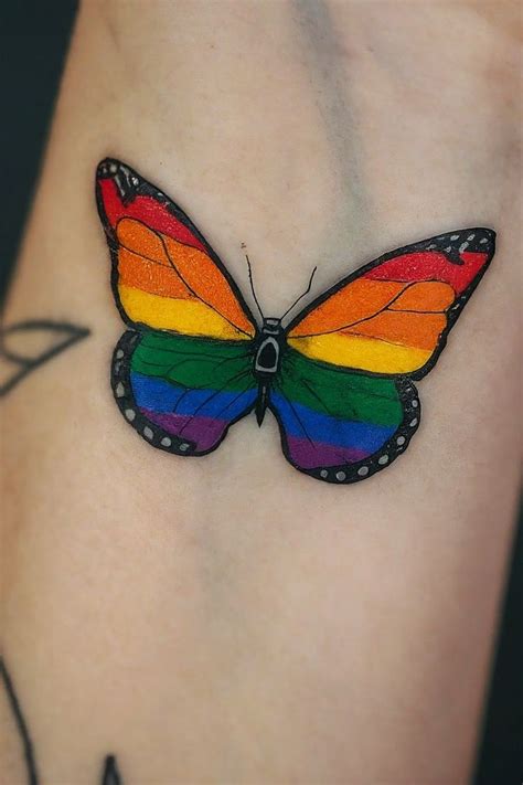 60 Pride Flag Rainbow Tattoo Ideas And Meaning In 2024 Rainbow Tattoos Pride Tattoo Lgbt Tattoo