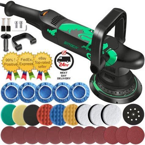 Batoca Dual Action Car Polisher Buffer Sander W Orbital Polishing