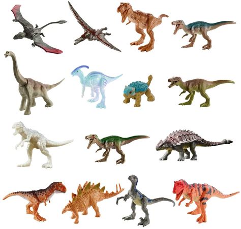 Jurassic World Camp Cretaceous Mini Action Dinos Exclusive Mini Figure ...