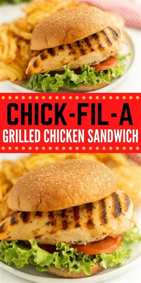 Chick Fil A Grilled Chicken Sandwich Recipe Copycat Recipe