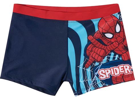 Spider Man Zwembroek Marineblauw Maat Bol