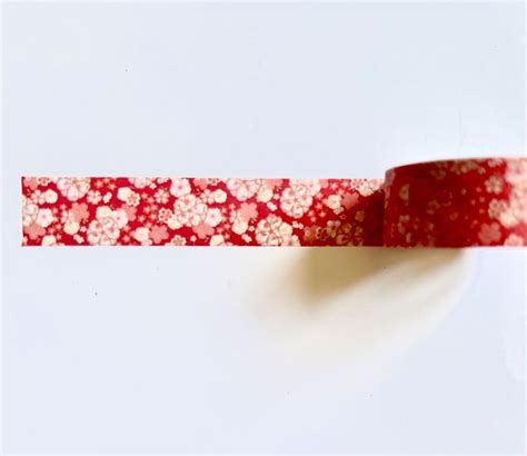 Washi Tape Blumen 1 5cm 3m Kaufen Auf Ricardo