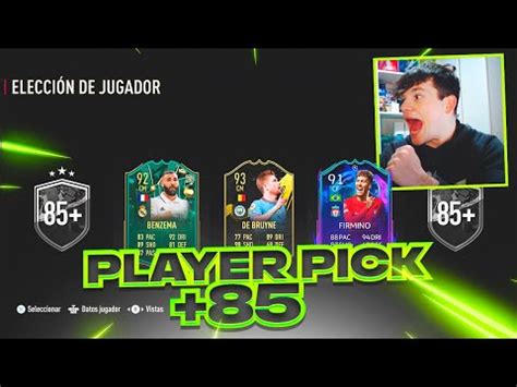 ABRO mi SBC ELECCIÓN de JUGADOR 85 Y ME TOCA ESTO Merece la