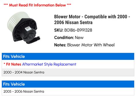 Nissan Sentra Blower Motor Explore The 10 Videos And 83 Images