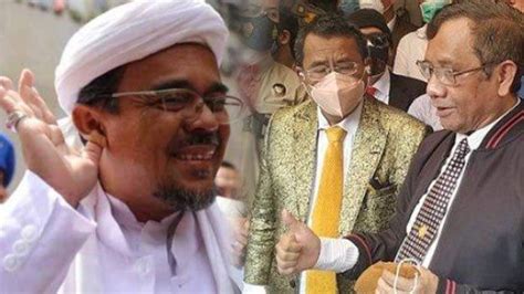 Mahfud Md Sebut Hakim Perlu Bersikap Keras Ke Rizieq Shihab Yang Tak