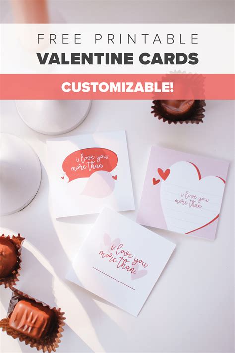 Free Printable Valentines Cards Mikyla