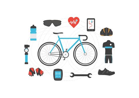 bicycle accessories icon 646671 Vector Art at Vecteezy