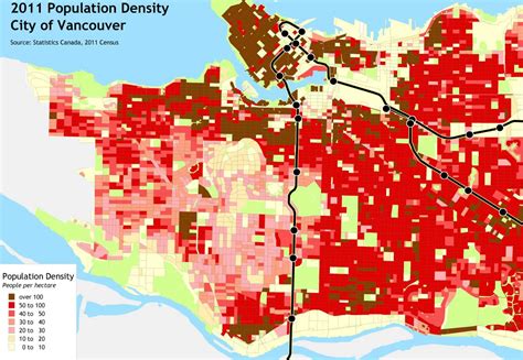 Vancouver island population density map - Map of vancouver island ...