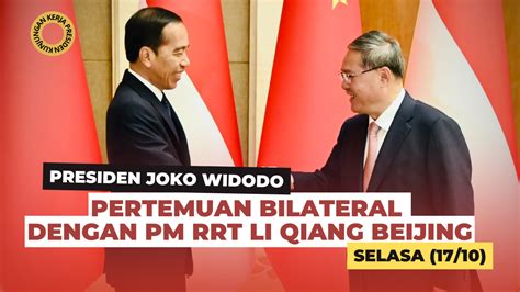 Sekretariat Kabinet Republik Indonesia Pertemuan Bilateral Presiden