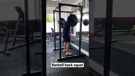 Barbell Back Squat Targeting Quads Glutes Hams Adductors Hips