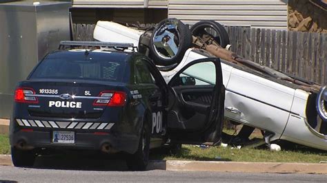 Ocpd Investigating Rollover Crash Involving Officer