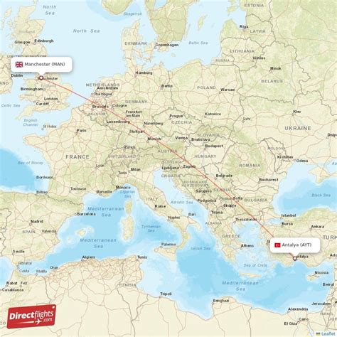 Direct Flights From Antalya To Manchester Ayt To Man Non Stop