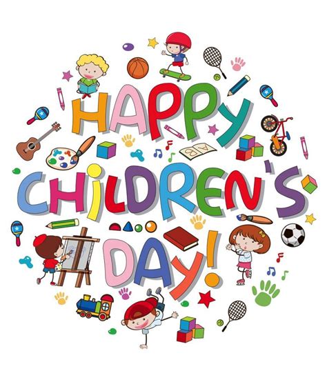 Wallmatrix Happy Childrens Day Sticker 70 X 70 Cms Buy Wallmatrix