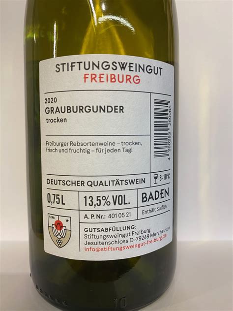 Grauburgunder Kabinett trocken Weißwein 0 75 l