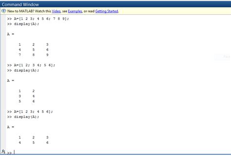 Creating A One And Two Dimensional Arraymatrix Performing Arithmetic