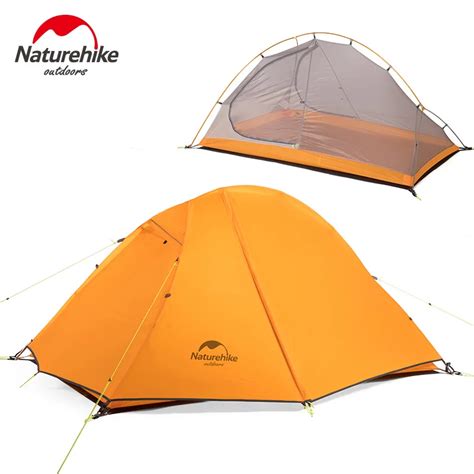 NatureHike tienda de campaña ultraligera de doble capa para 1 2