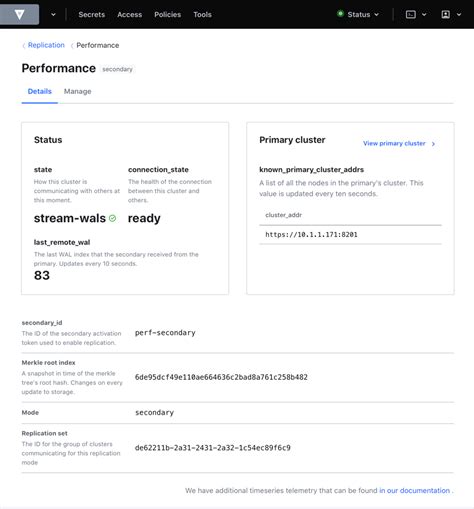 Setting Up Performance Replication Vault Hashicorp Developer