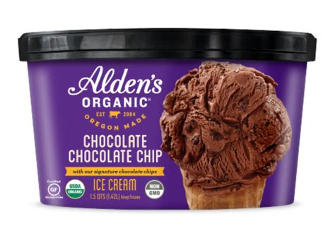 Alden S Organic® Chocolate Chocolate Chip Ice Cream 48 Fl Oz King Soopers