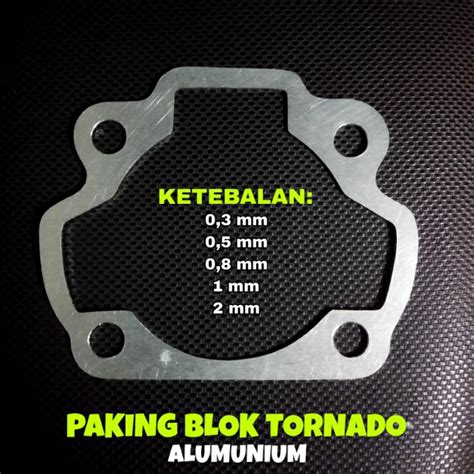 Jual Paking Blok Alumunium Suzuki Tornado Perpak Packing Gasket