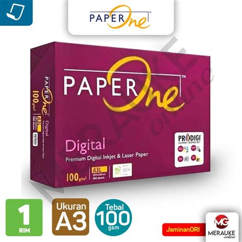 Jual Kertas Hvs Paper One A Gsm Shopee Indonesia