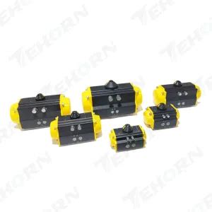 Single Acting Rack Piston Pneumatic Actuator For Stainless Steel