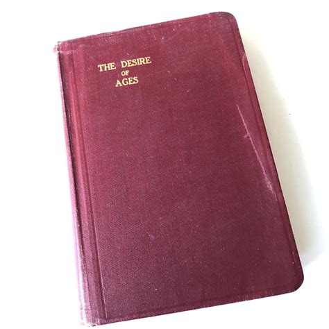 The Desire Of Ages By Ellen G White 1955 Seventh Day Adventist Etsy