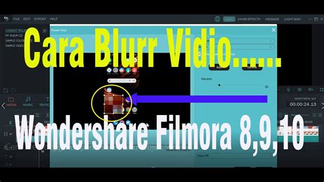 Cara Mudah Blur Vidio Objek Di Filmora Nge Sensor Vidio Di Aplikasi