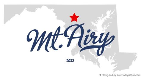 Map of Mt.Airy, MD, Maryland