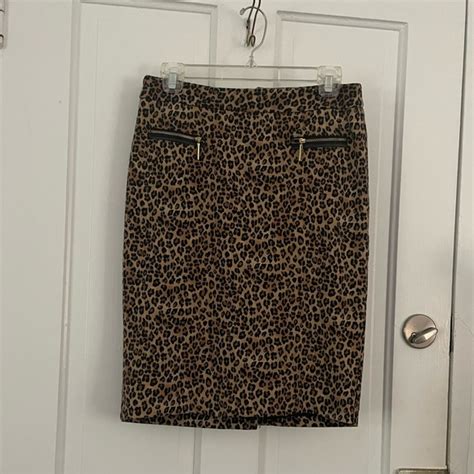 Dana Buchman Skirts Cheetah Print Pencil Skirt Poshmark