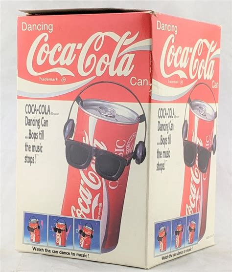 Lot Dancing Coca Cola Can Original Packaging