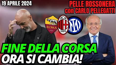 Fine Della Corsa Ora Si Cambia Pellerossonera Con Carlo Pellegatti